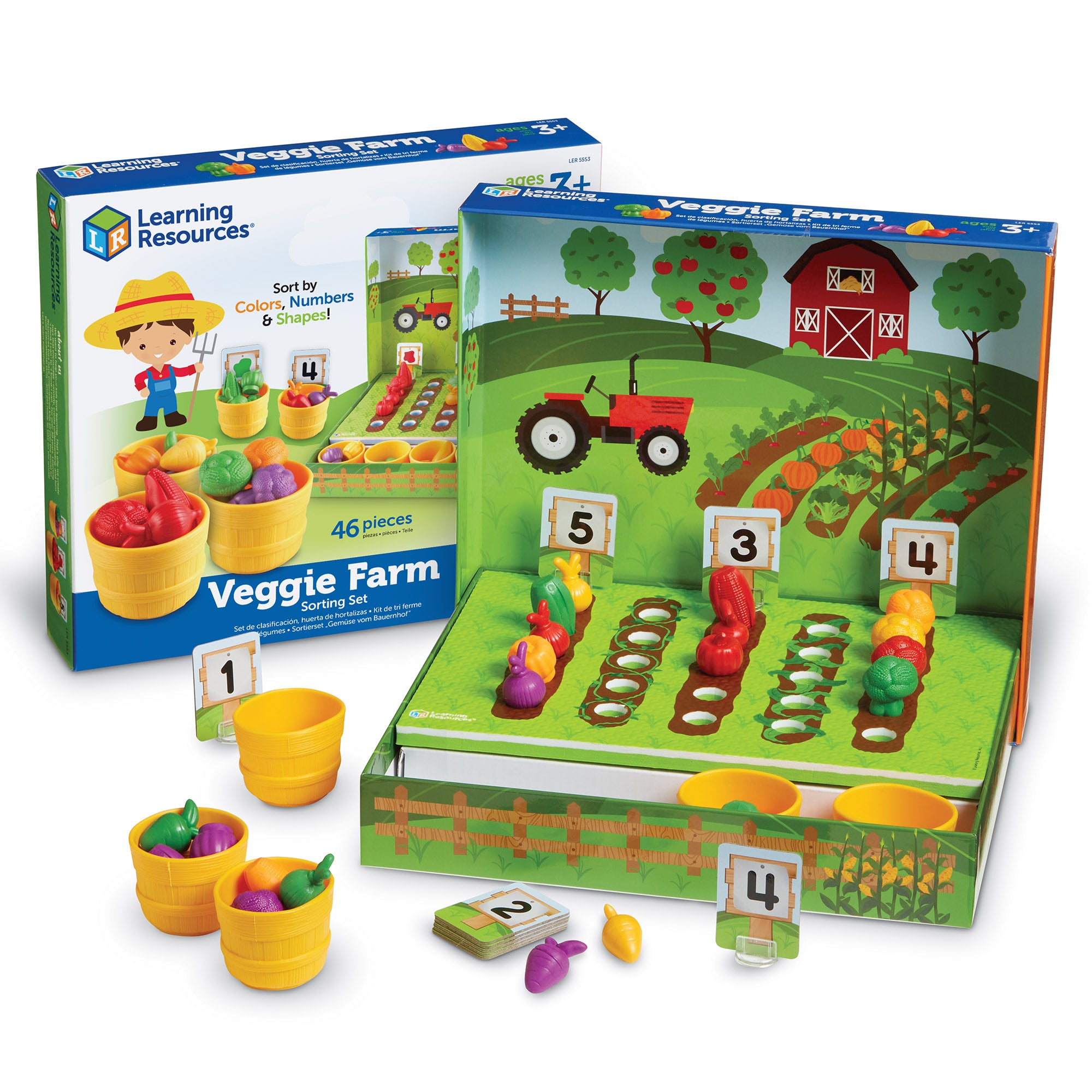 Learning Resources - Groentetuin Sorteer Set