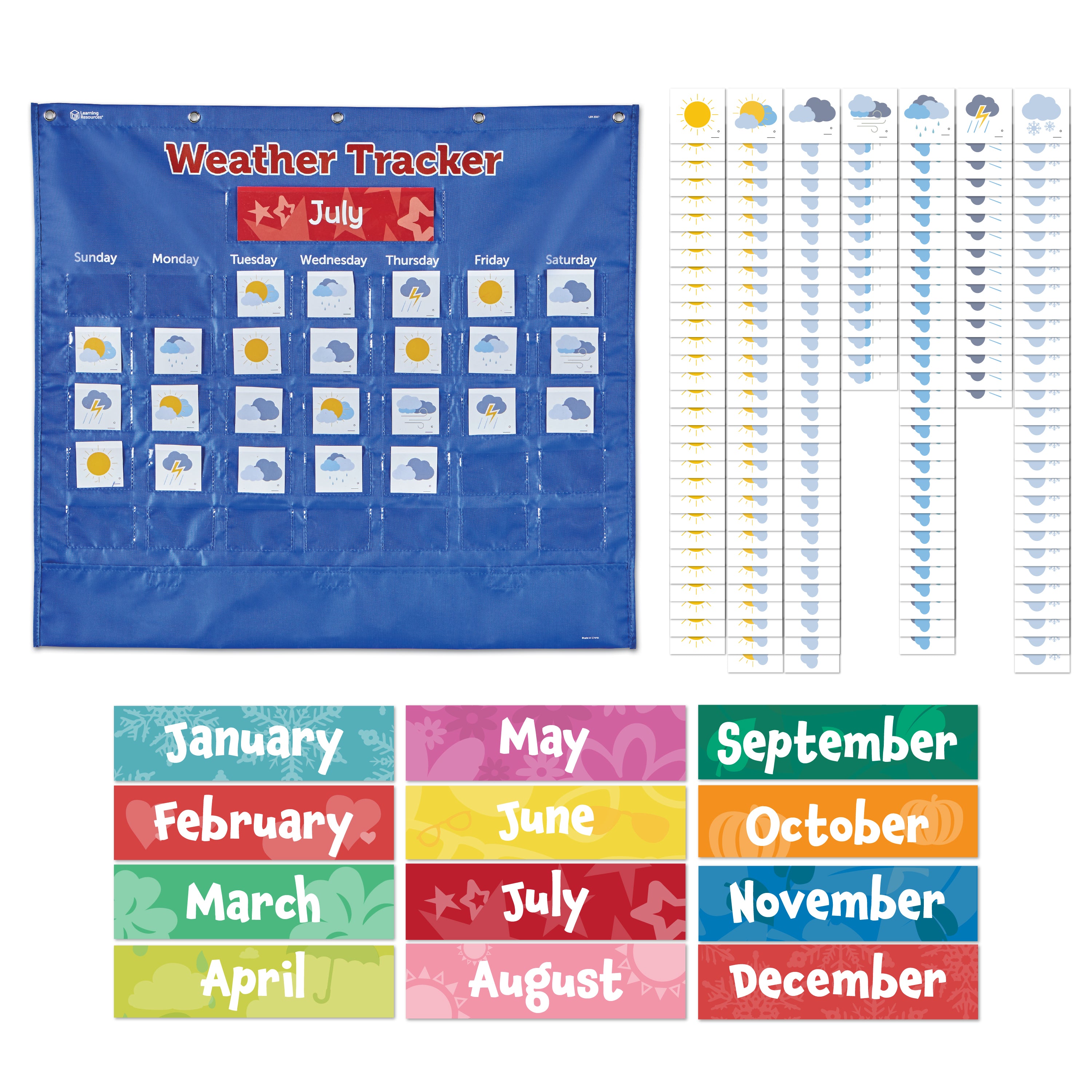 Learning Resources - Weergrafiek met Zakjes