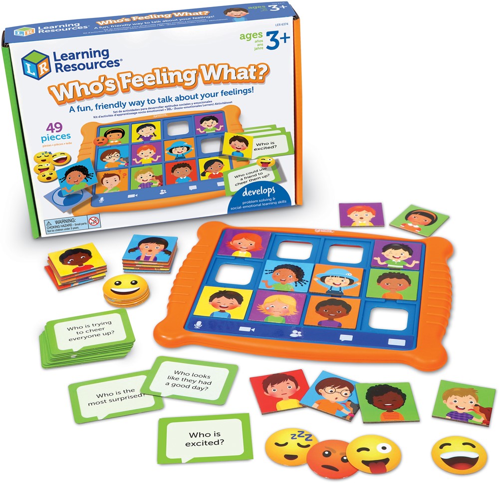 Learning Resources - Wie voelt wat? Gevoelens herkenen spel