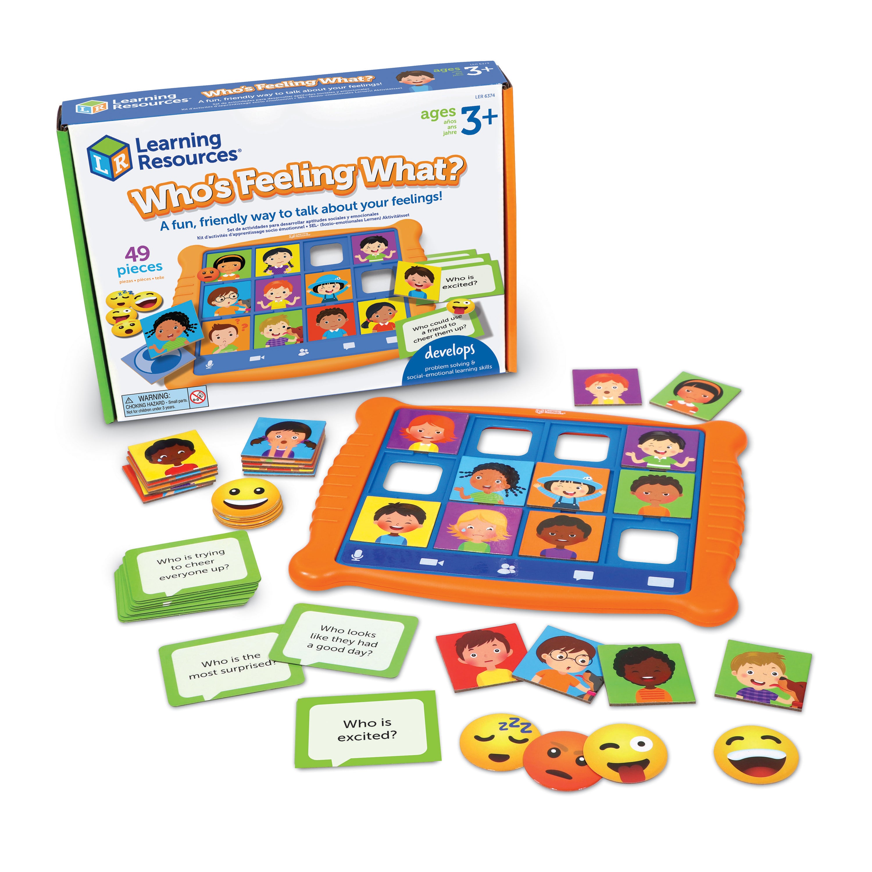 Learning Resources - Wie voelt wat? Gevoelens herkenen spel