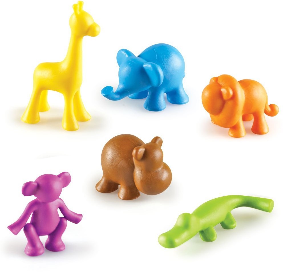 Learning Resources - Wild About Animals Jungle Tellers - 72 Dieren in 6 Soorten