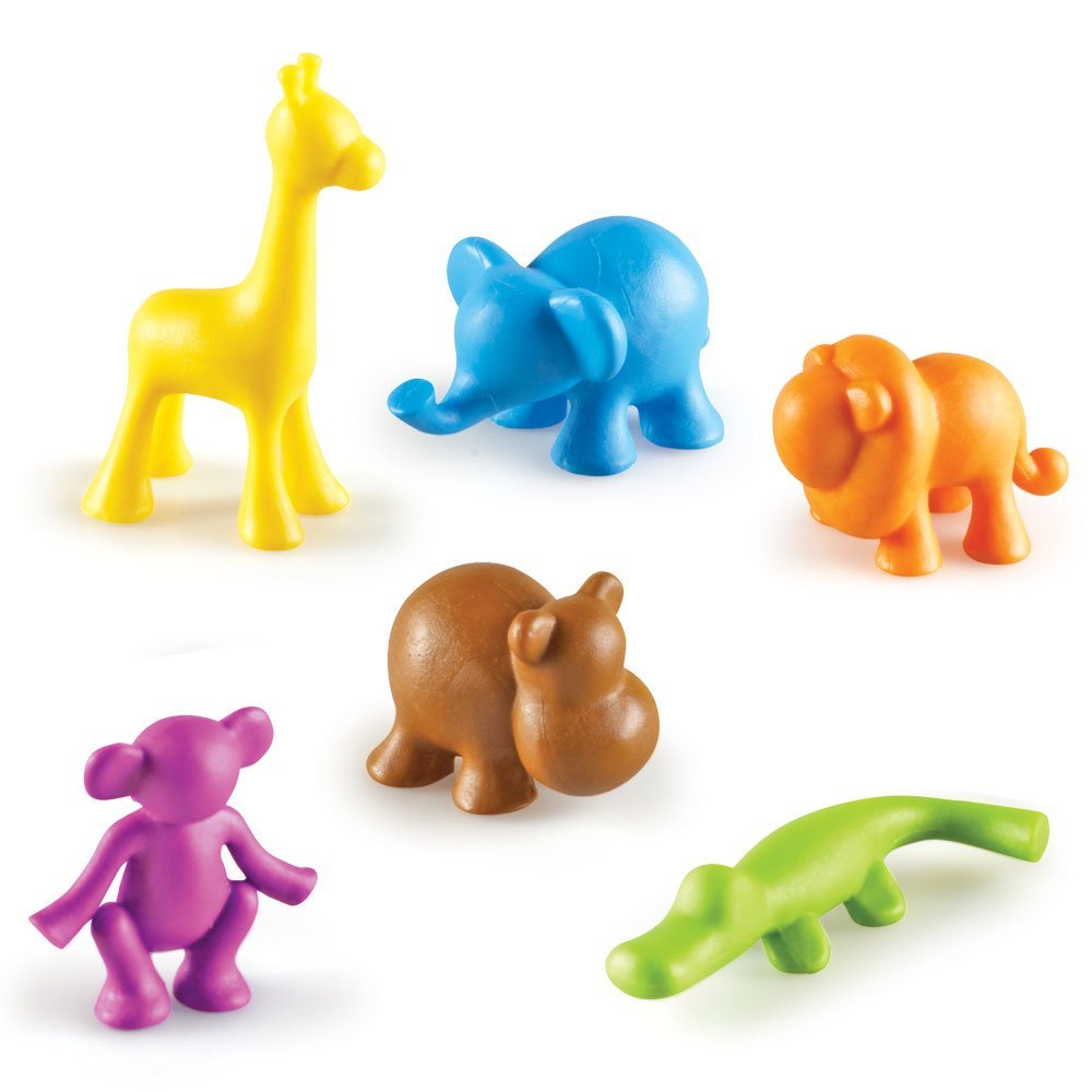 Learning Resources - Wild About Animals Jungle Tellers - 72 Dieren in 6 Soorten