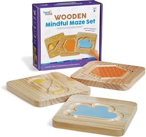 Learning Resources - Houten Mindful Doolhof Set