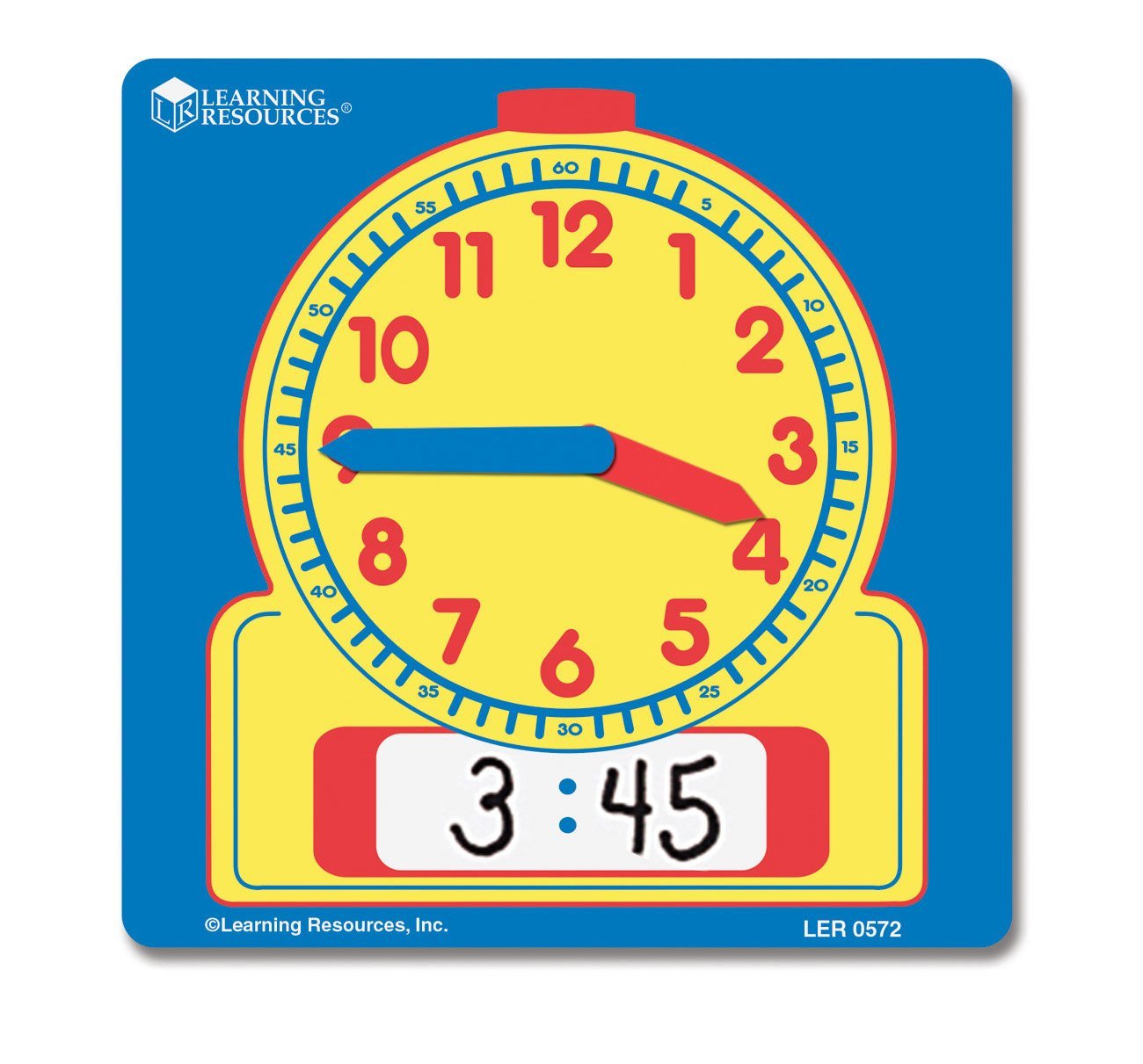 Learning Resources - Uitwisbare Leerklokken Set van 10 Stuks