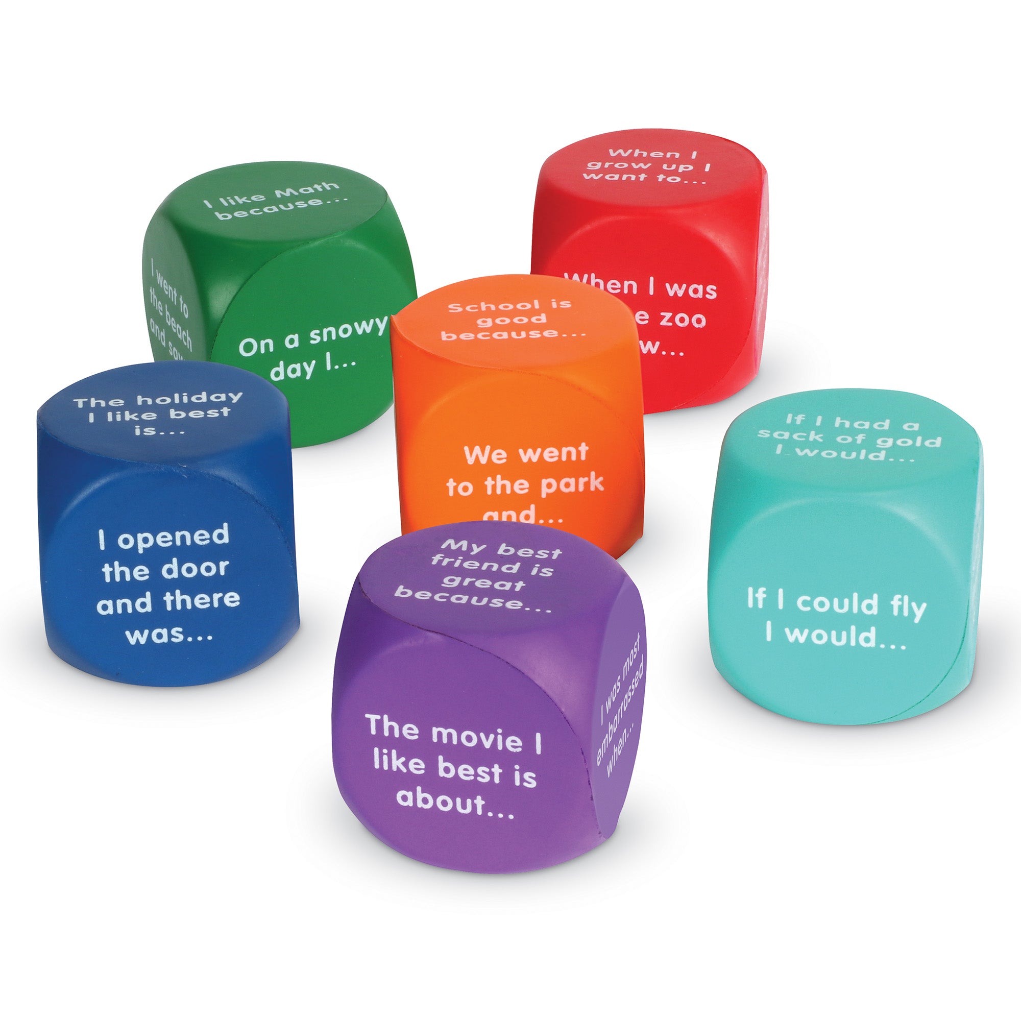 Learning Resources - Schrijfopgave Dobbelstenen