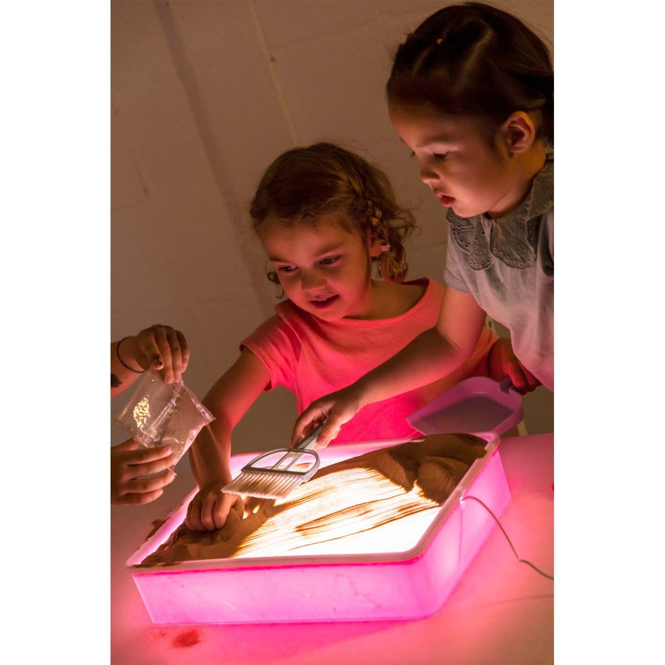 Amaya - zandtafel met licht, zand en accessoires