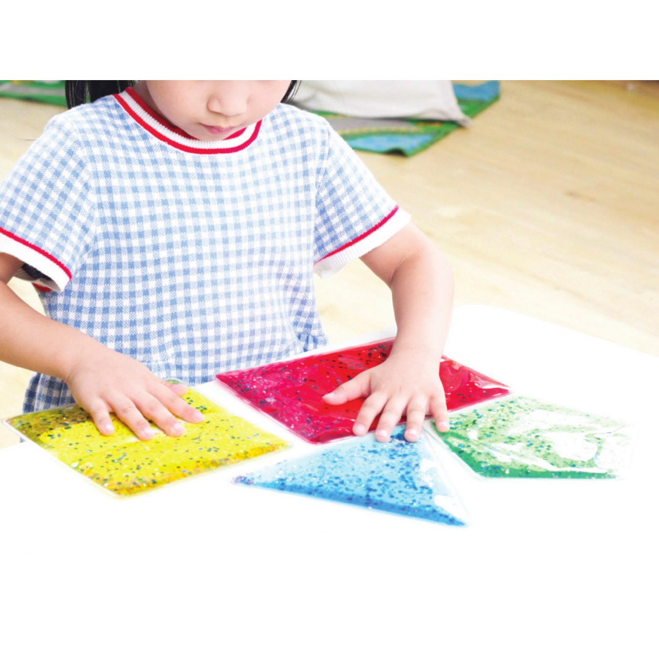 Amaya - 6 gel gevulde sensorische vormen