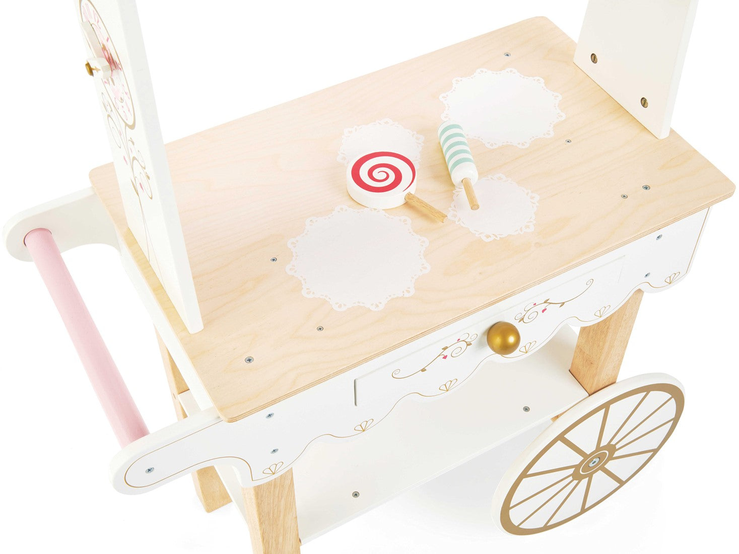 Le Toy Van - Houten Trolley voor thee, ijs en lekkernijen