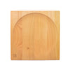 Mader - houten bord voor tollen - kersenhout - 25 x 25 cm