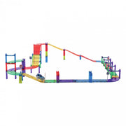 Amaya - Car Circuit 72 stuks (inclusief 2 auto's) - Magnetic Tiles - Magnetisch Speelgoed