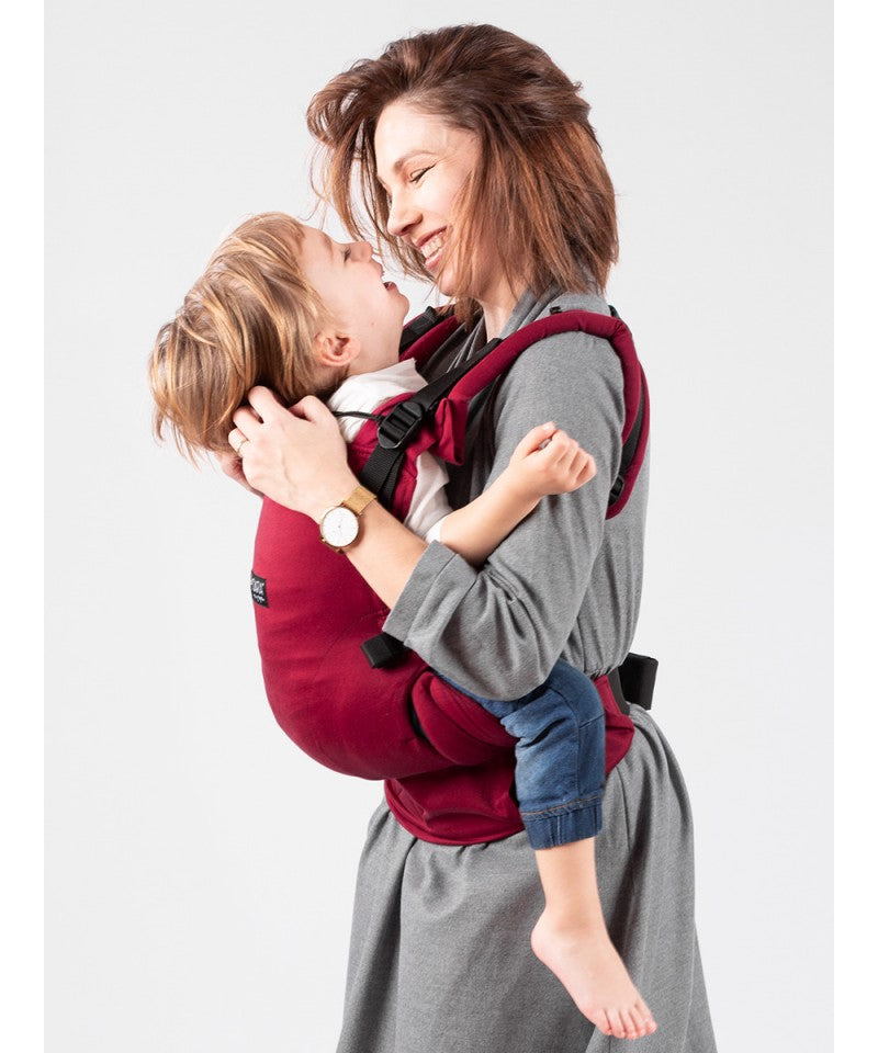 Isara - Ergonomische Draagzak 'The One' Scarlet