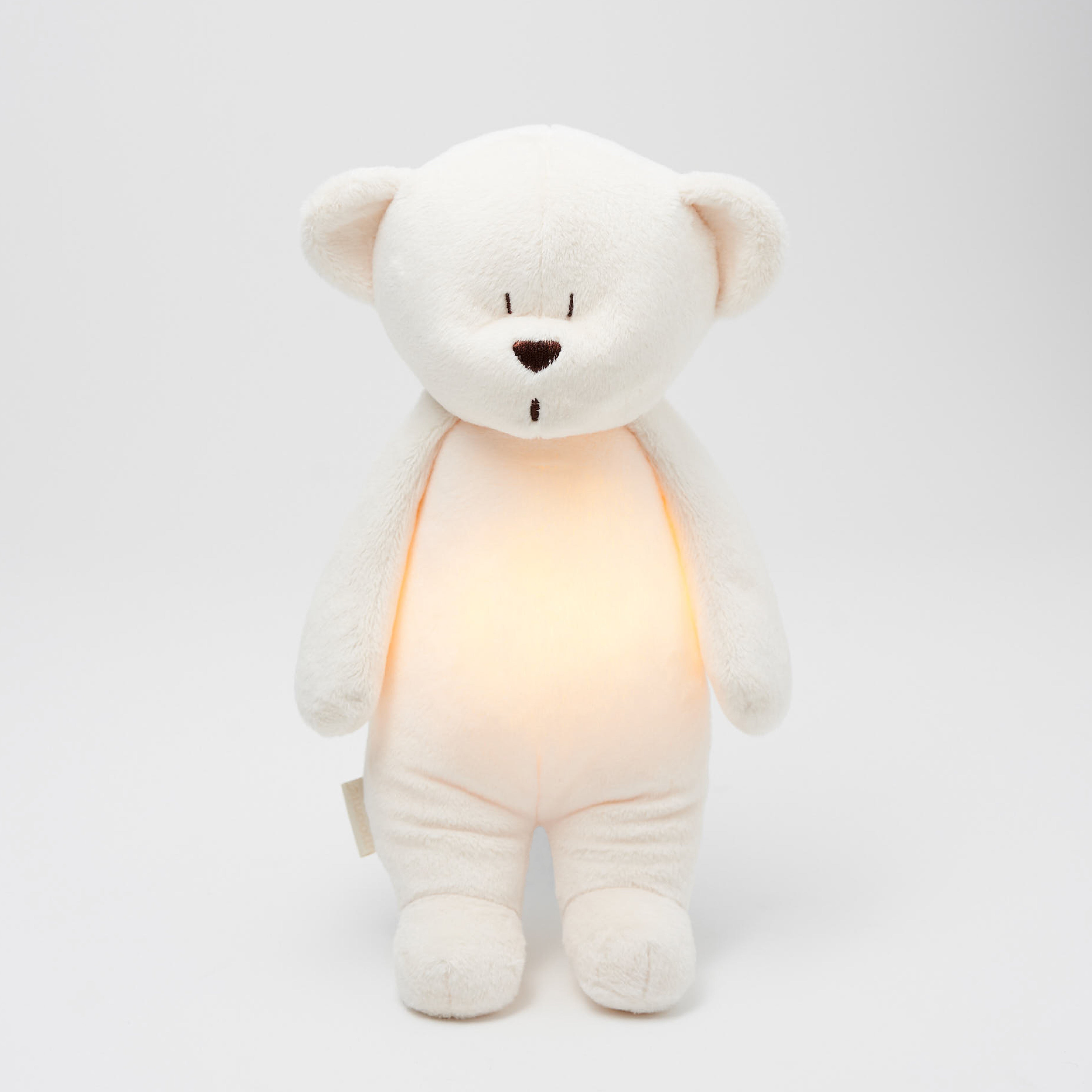 Moonie - Slaapknuffel The Humming Bear 2.0 - Cream White Noise