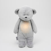 Moonie Beer Knuffel met Nachtlampje Silver