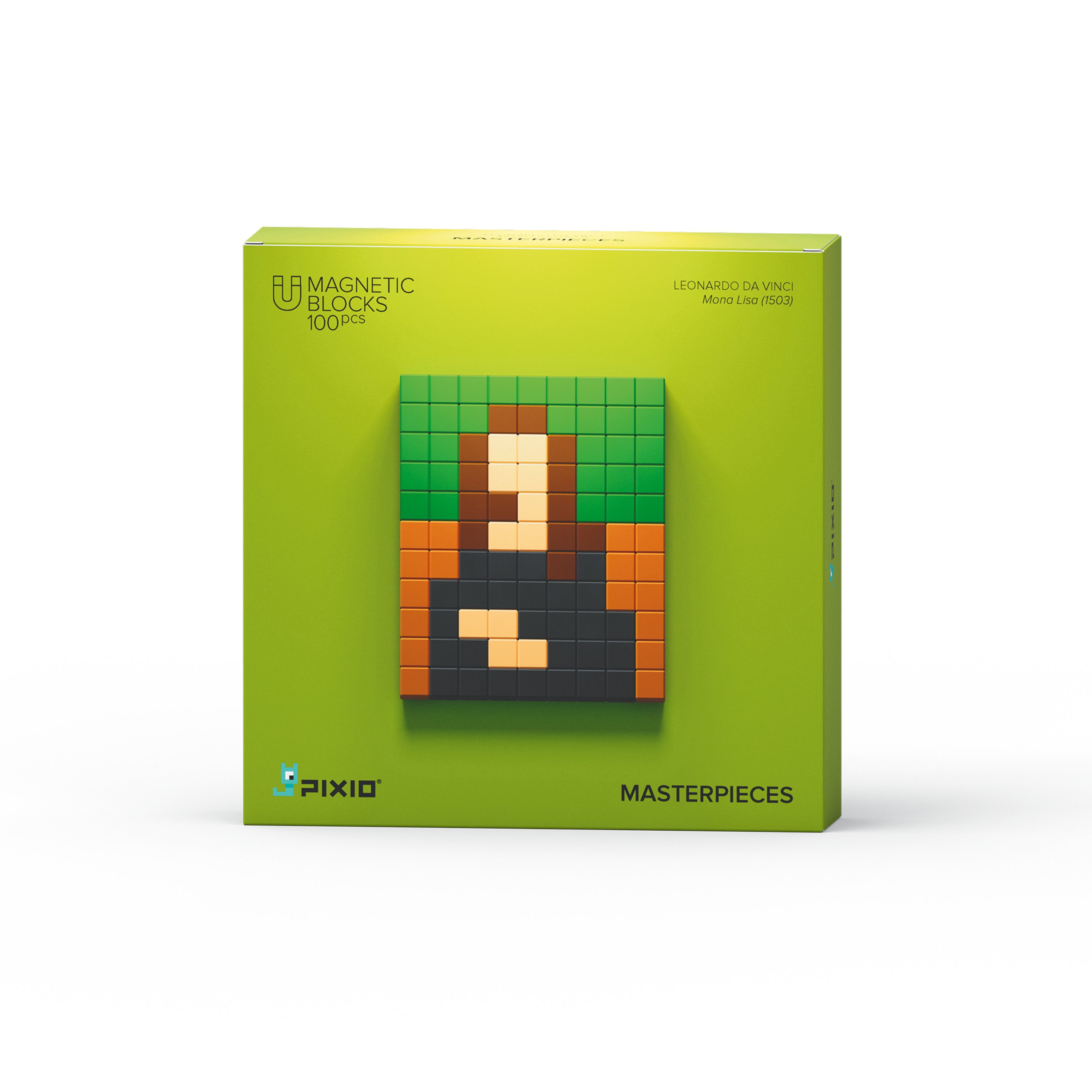 Pixio - Masterpiece Mona Lisa - 100 magneetblokjes