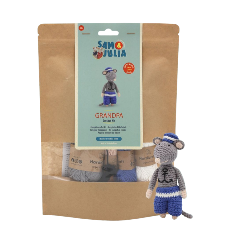 Het Muizenhuis haakpakket Opa Zeeman