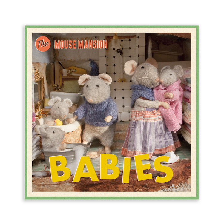 Het Muizenhuis kaartenset Baby's