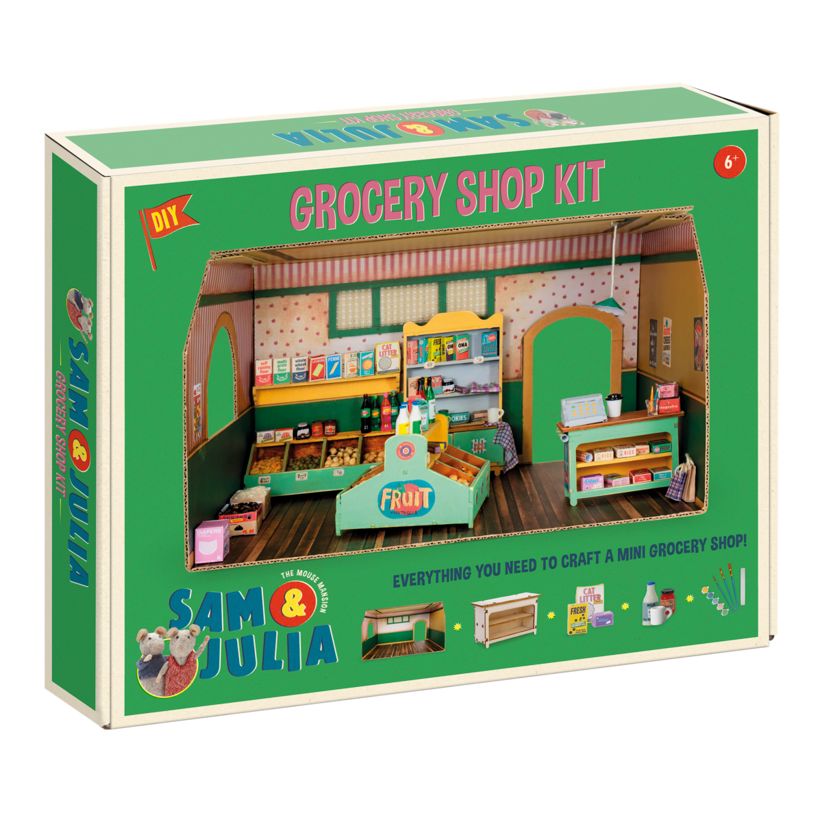 Het Muizenhuis Sam & Julia kruidenierswinkel kit