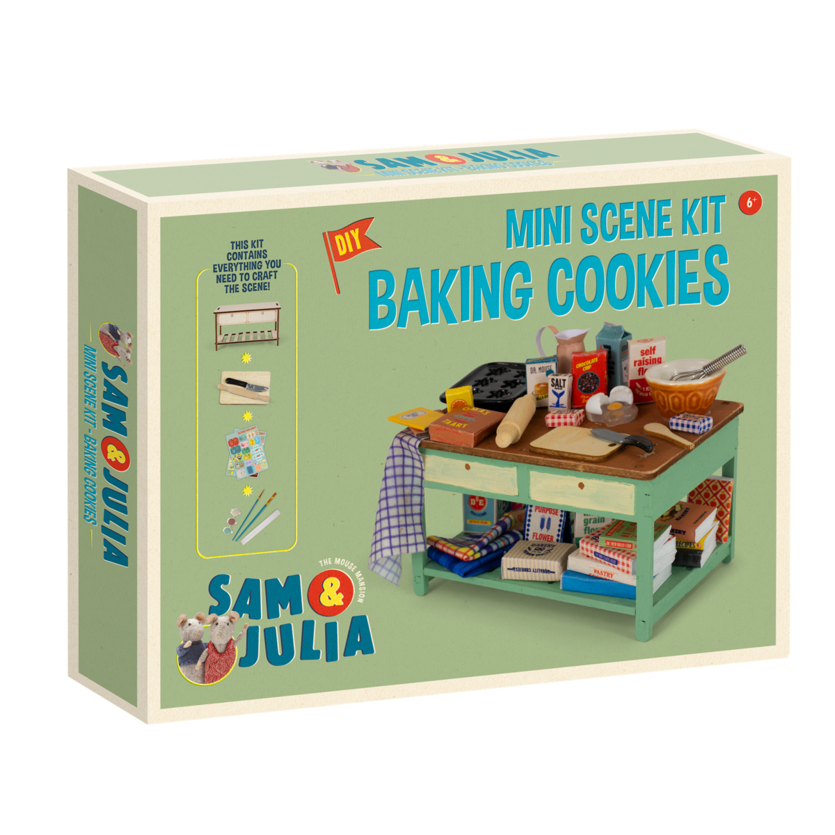 Het Muizenhuis Mini Scene Kit Koekjes Bakken