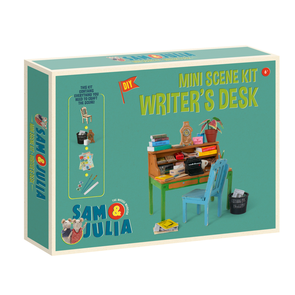 Het Muizenhuis Mini Scene Kit Schrijversbureau