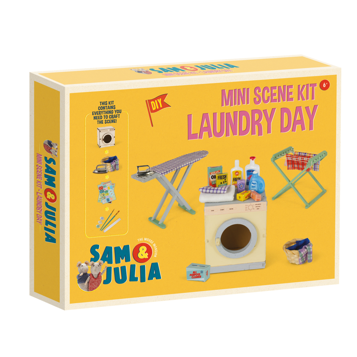 Het Muizenhuis Mini Scene Kit Wasdag