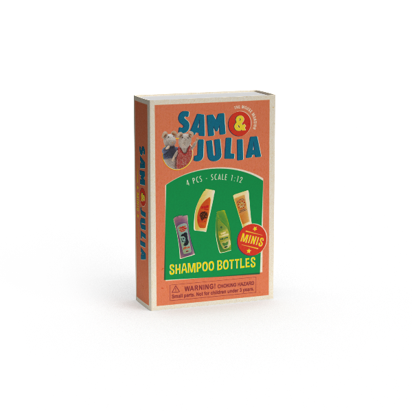 Het Muizenhuis Mini's shampooflesjes schaal 1:12