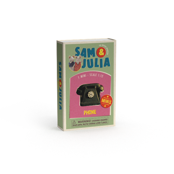 Het Muizenhuis Mini's telefoon schaal 1:12