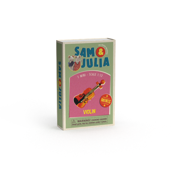 Het Muizenhuis Mini's viool schaal 1:12