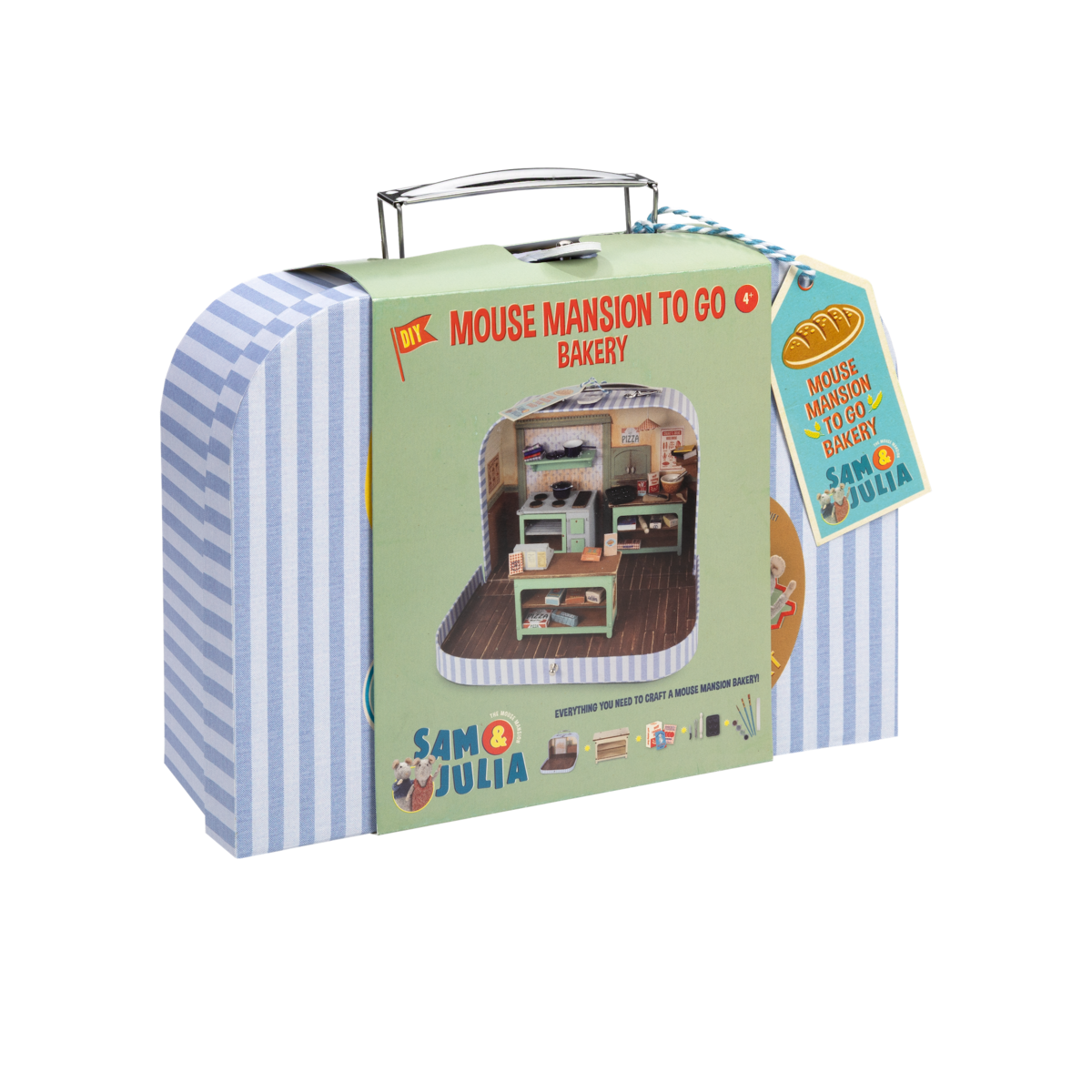 Ingerichte miniatuurbakkerij