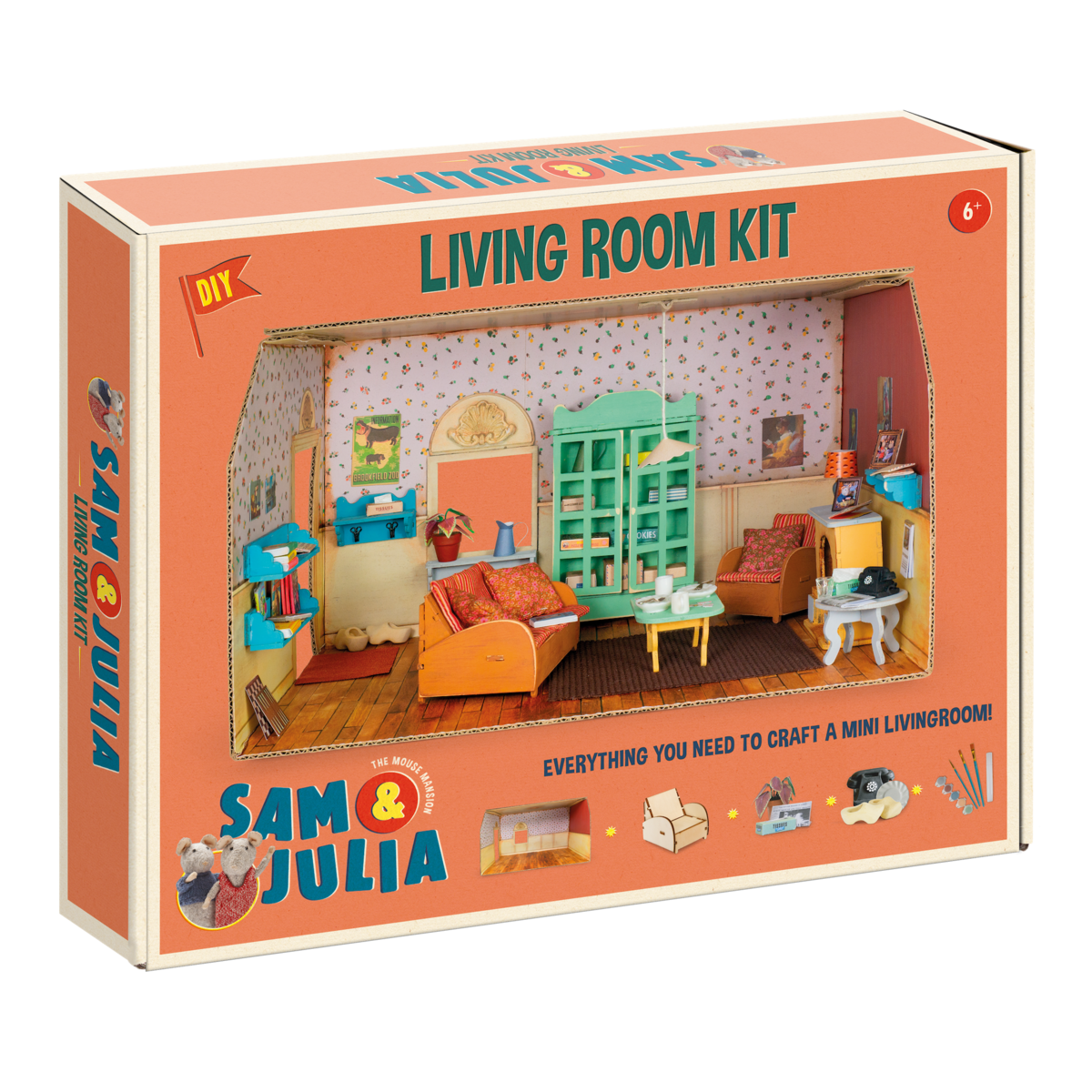 Het Muizenhuis Sam & Julia woonkamer kit