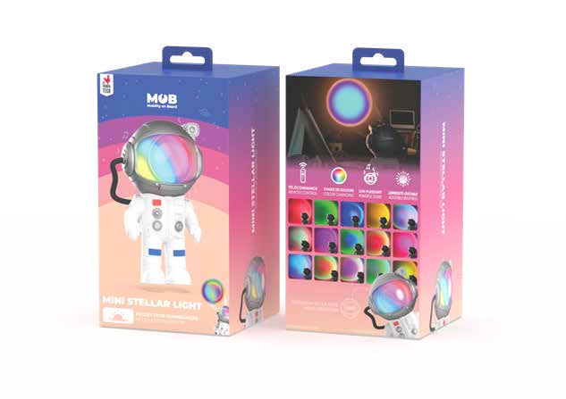 MOB - Mini Stellar sterrenprojector - Wit
