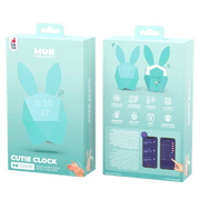 MOB - Cutie Clock wekker met app - Turquoise