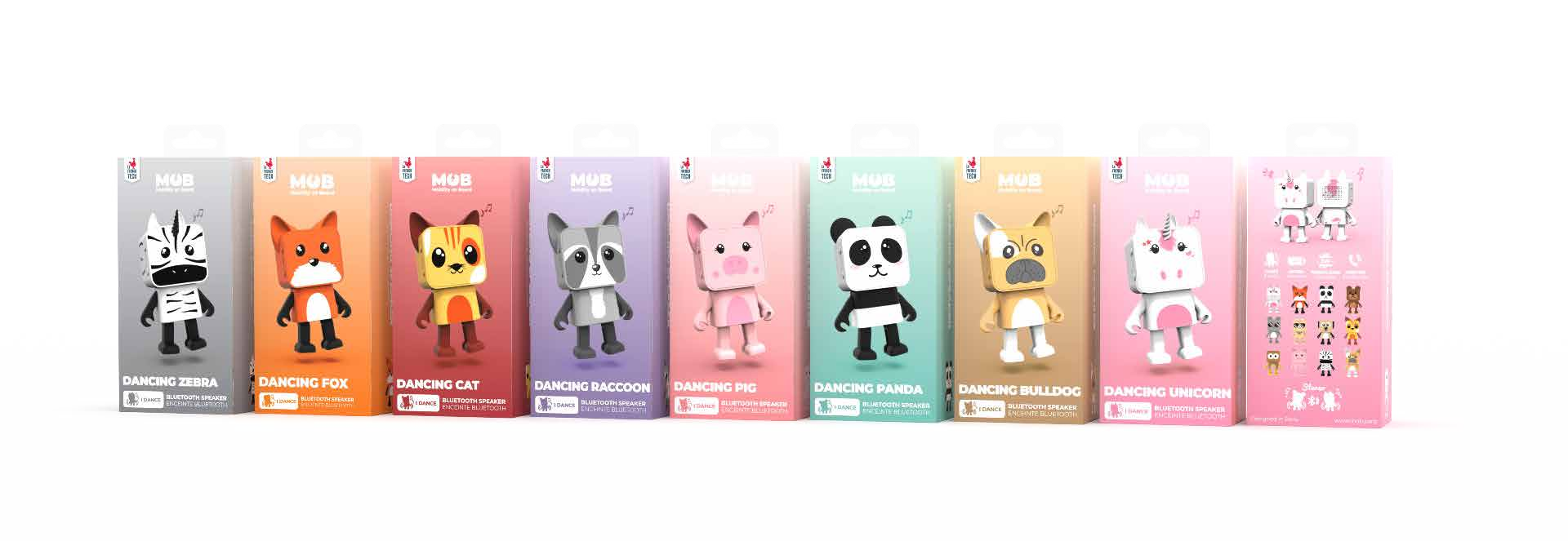 MOB - Dancing Animal speaker - Panda