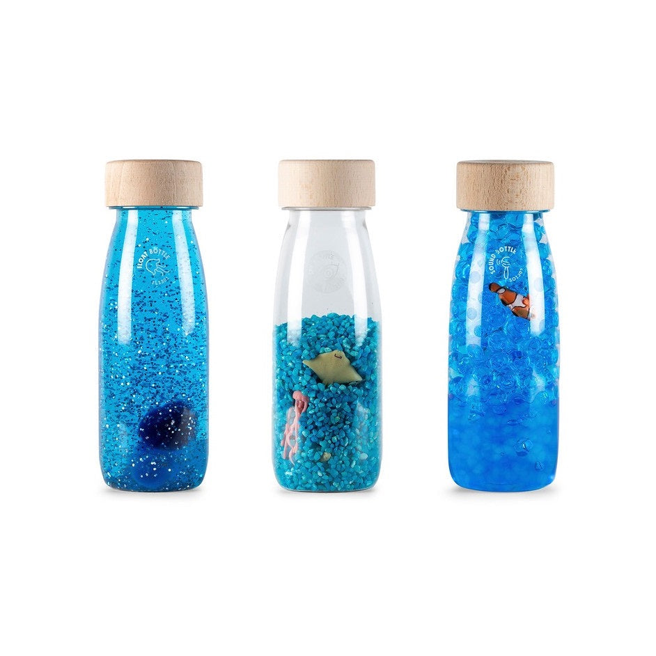 Petit Boum - Set van 3 Sensorische flessen - Serenity