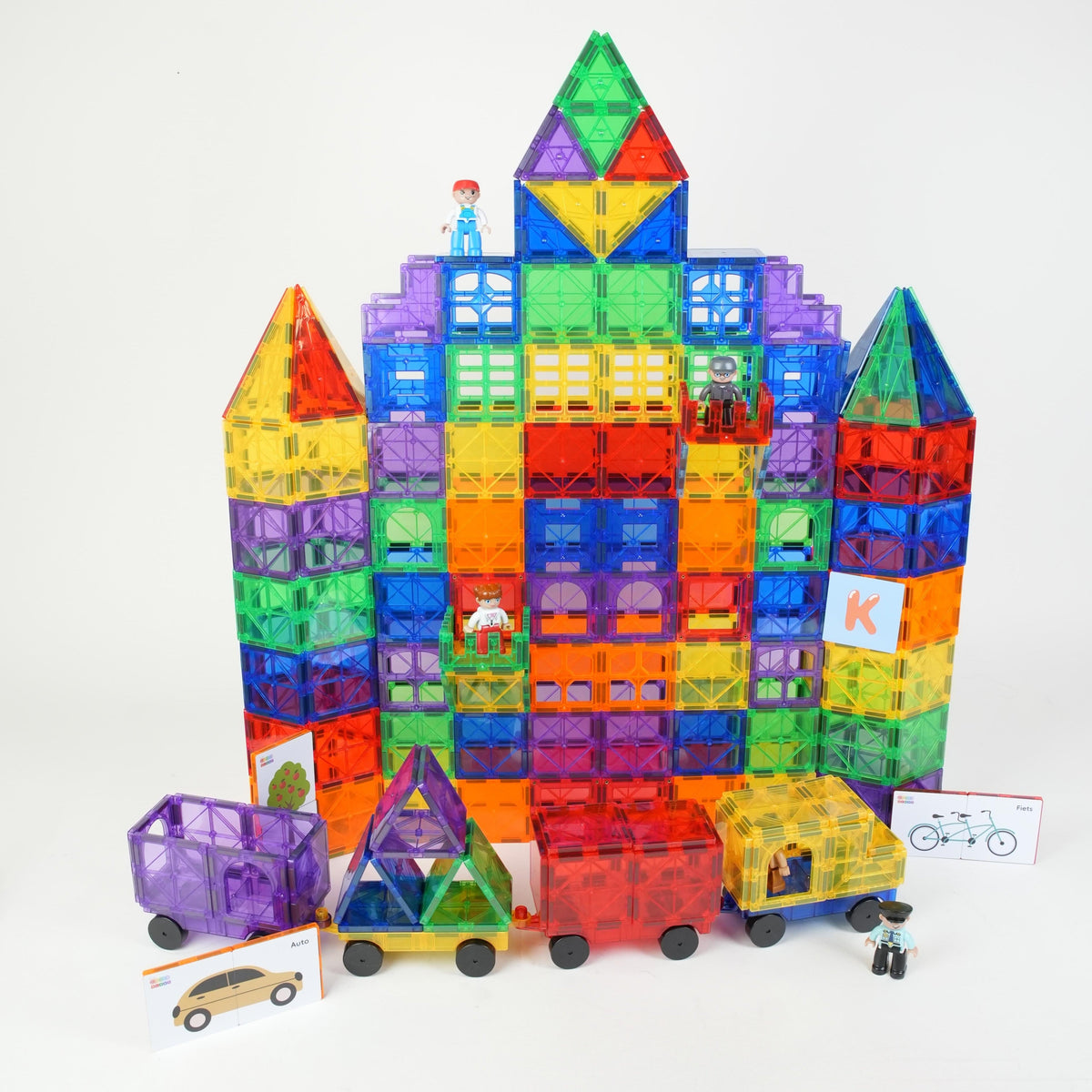 Gladi Tiles Schoolbox 500 stuks bouwwerk