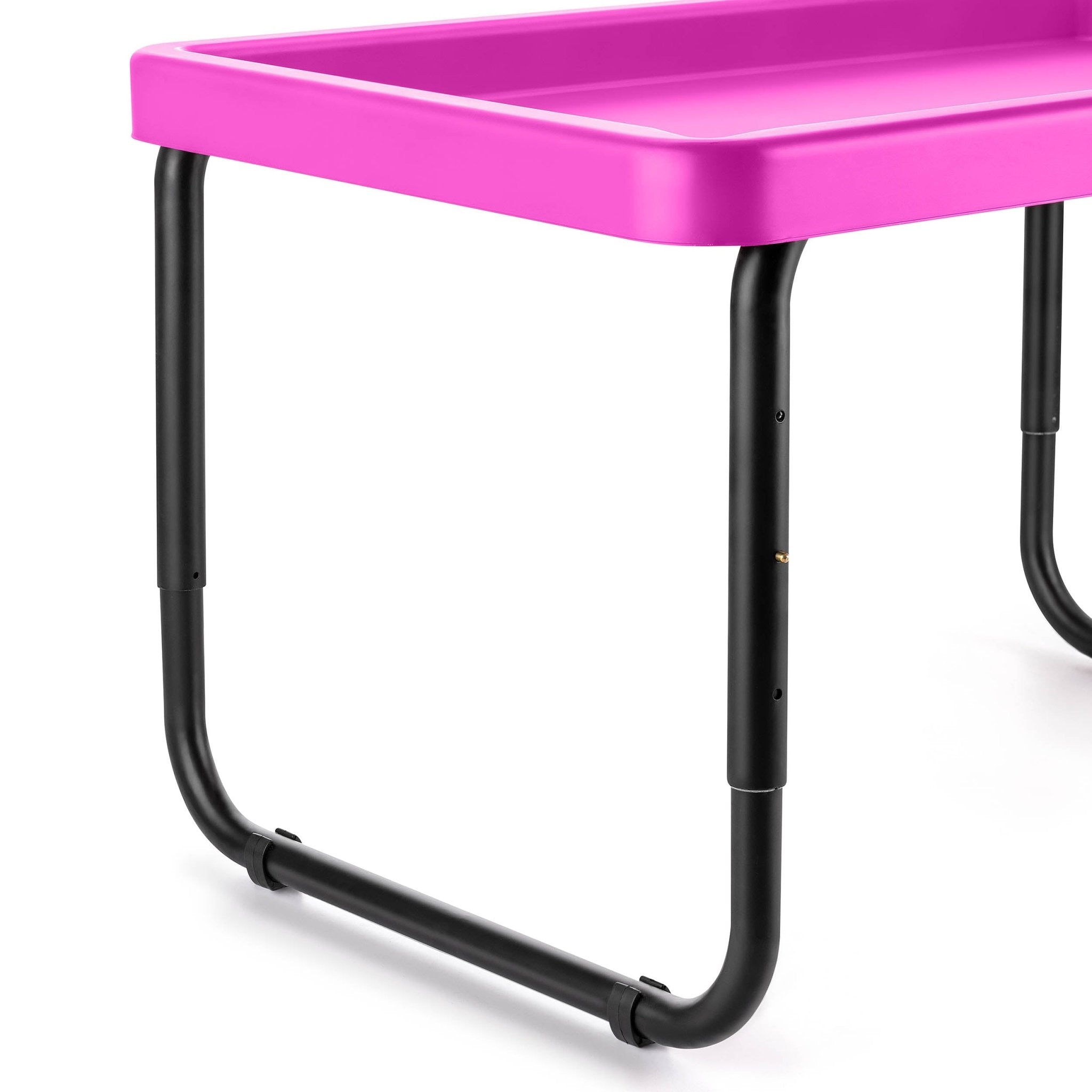 Toyrific - Playhouse PlayTray (95cm) Set - Speeltafel roze + Verstelbaar onderstel H 48-55-63cm