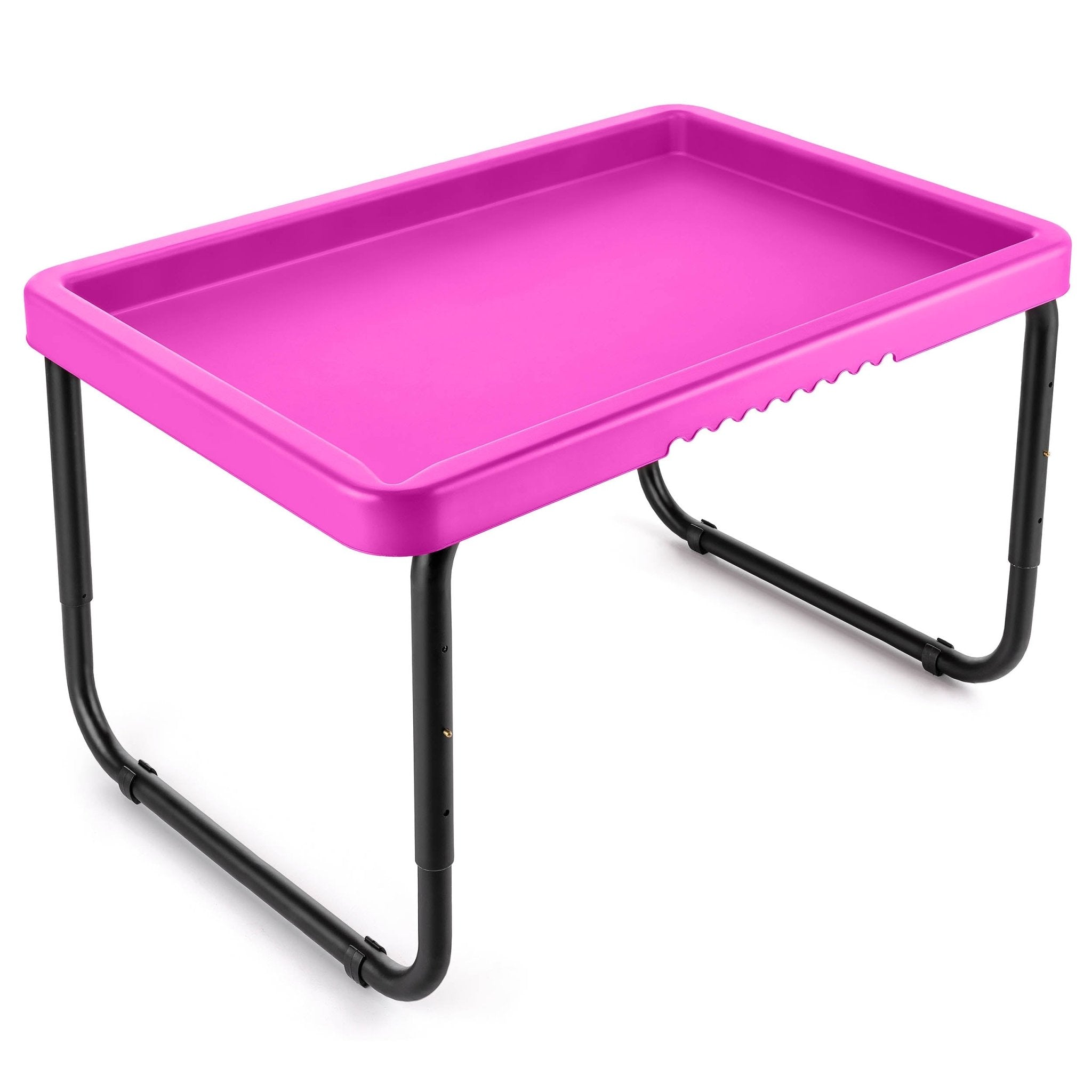 Toyrific - Playhouse PlayTray (95cm) Set - Speeltafel roze + Verstelbaar onderstel H 48-55-63cm