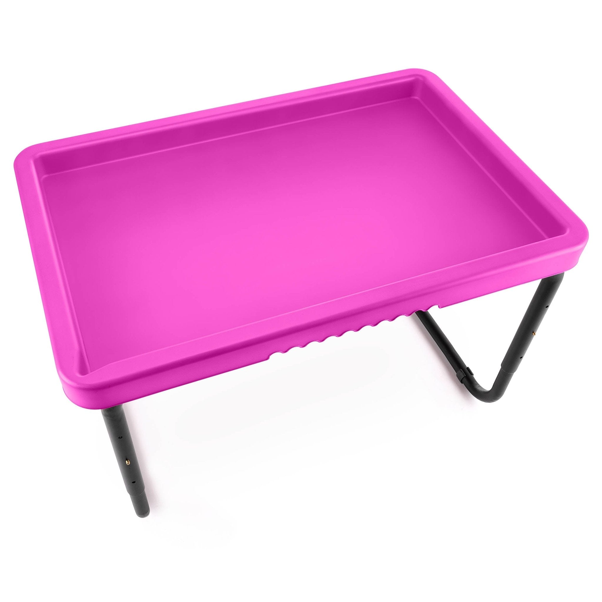 Toyrific - Playhouse PlayTray (95cm) Set - Speeltafel roze + Verstelbaar onderstel H 48-55-63cm