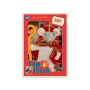 Het Muizenhuis - Knuffelmuis Sinterklaas - 12 cm