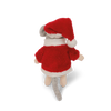 Het Muizenhuis - Knuffelmuis Kerstman - 12 cm