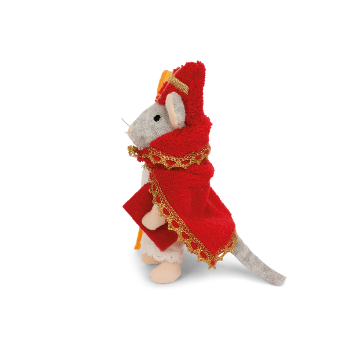 Het Muizenhuis - Knuffelmuis Sinterklaas - 12 cm