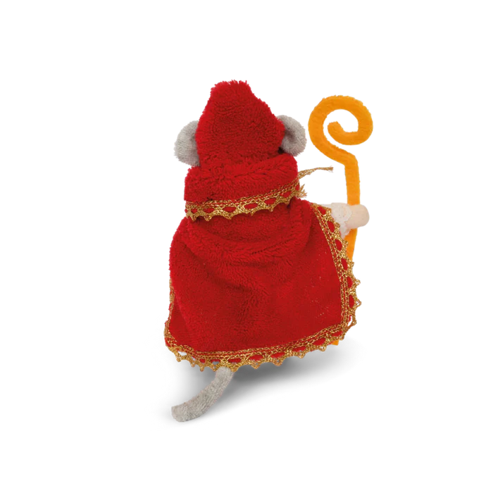 Het Muizenhuis - Knuffelmuis Sinterklaas - 12 cm