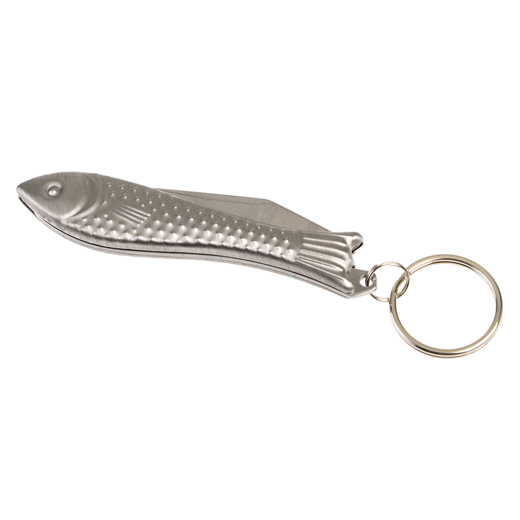 Rex London - Zakmes Sleutelhanger Vis Spirit of Adventure