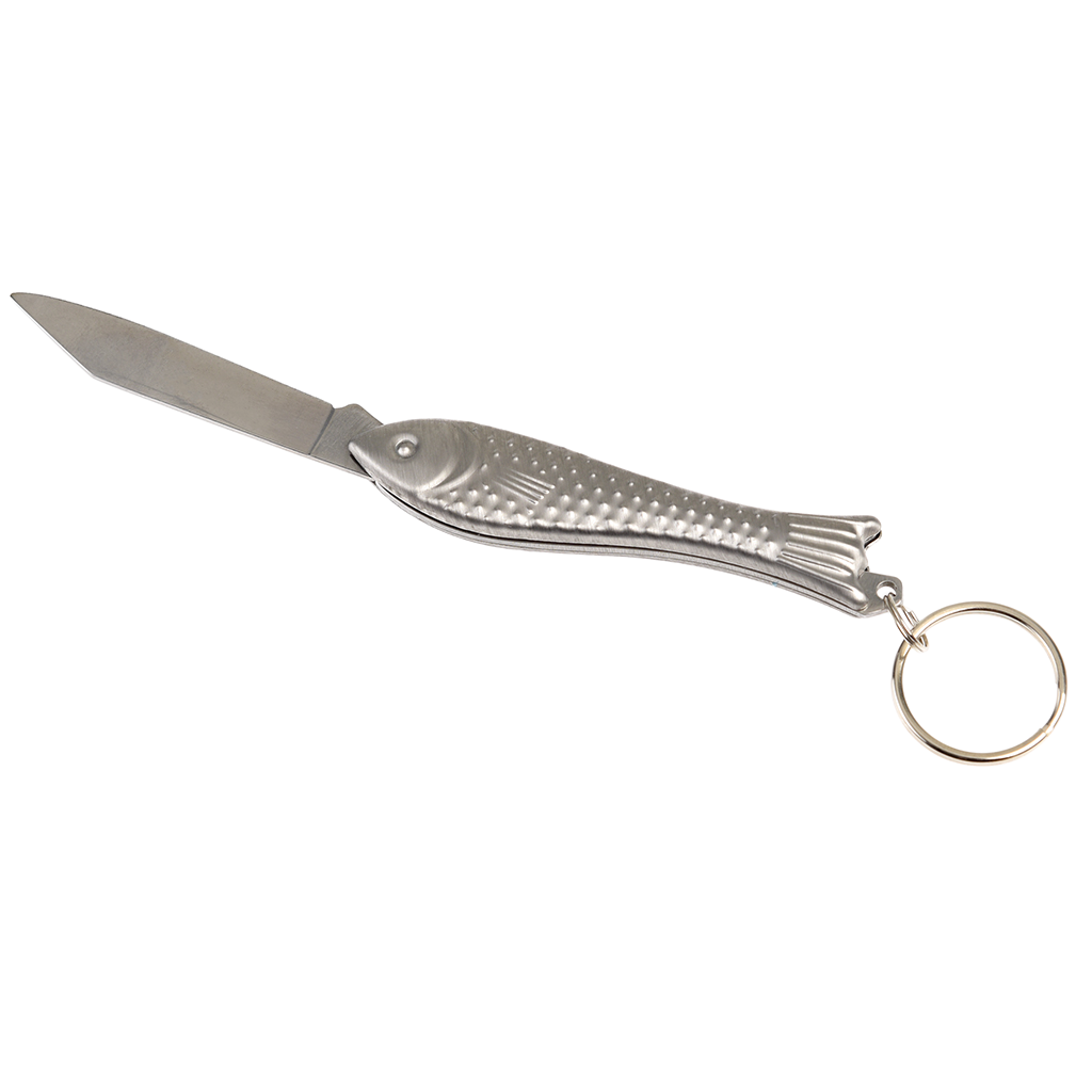 Rex London - Zakmes Sleutelhanger Vis Spirit of Adventure