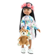Paola Reina - Amigas Meily met teddybeer (32cm)
