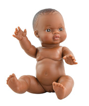 Paola Reina - Babypop donker meisje bloot (34 cm)
