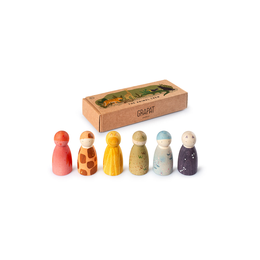 Grapat - De Dierenploeg (6 stuks)