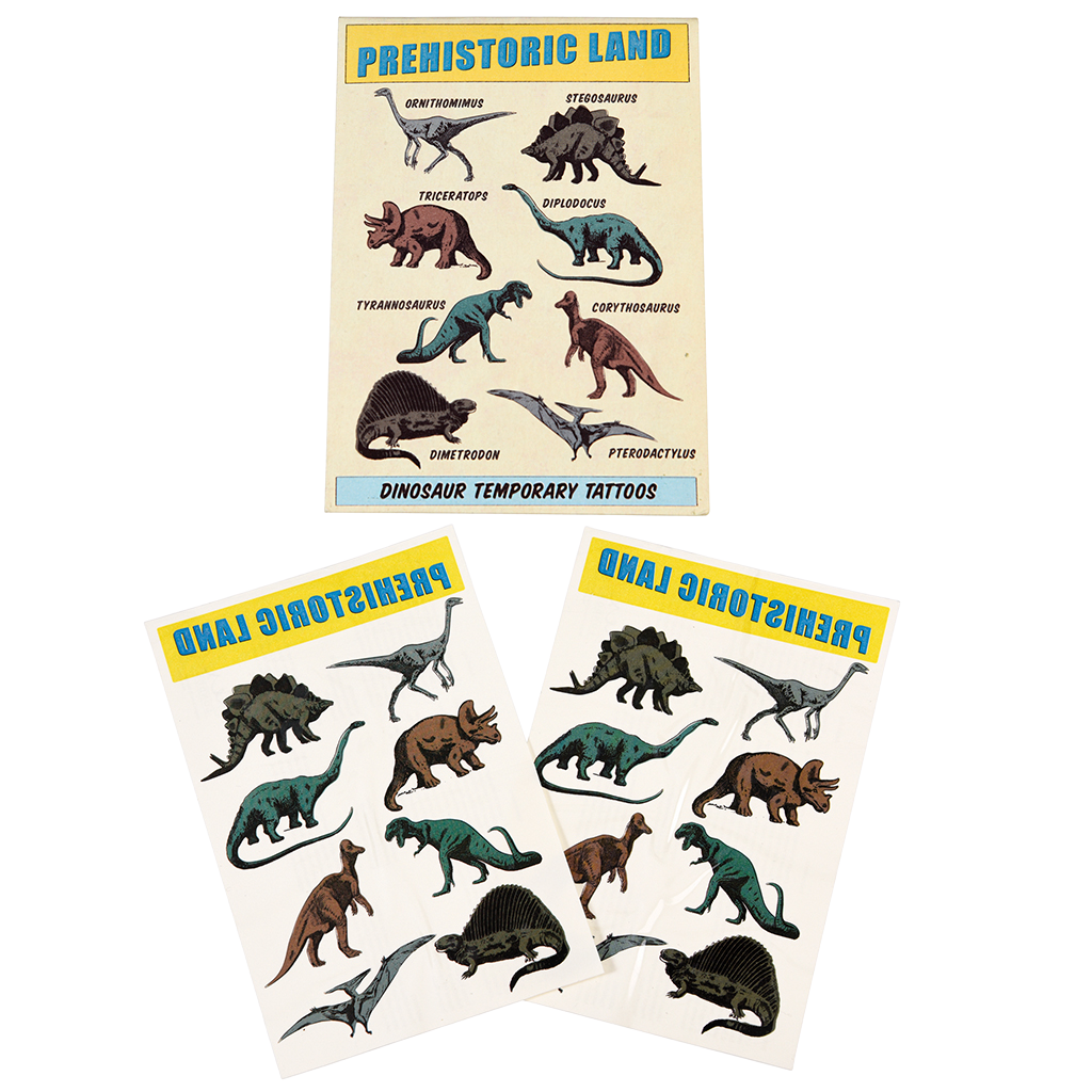 Rex London - Plaktattoos Prehistorisch Land