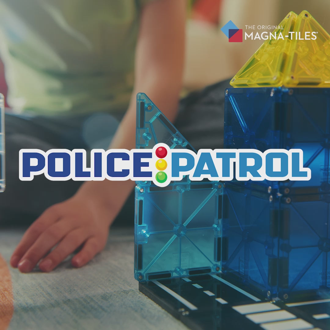 Video laden: MAGNA-TILES® Police Station (20 stuks)