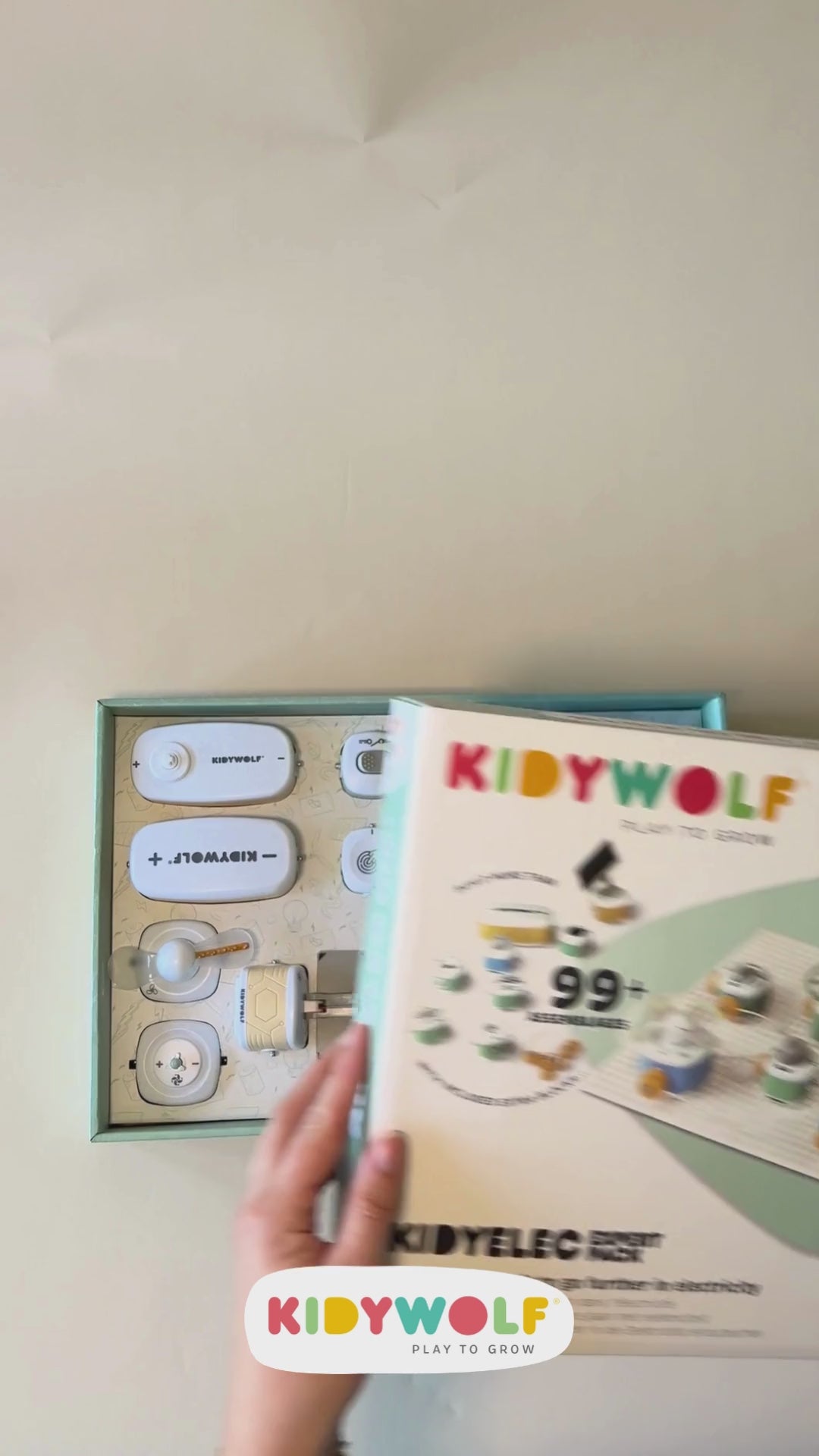 Video laden: Kidywolf - KidyElec Expert - 18 onderdelen