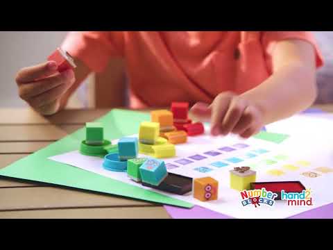 Learning Resources - Numberblocks Stampoline Park - Stempel activiteitenset